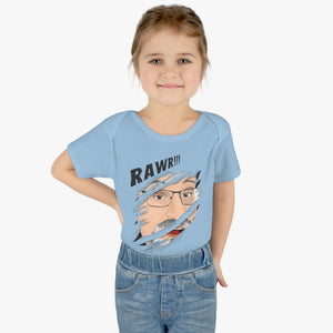 Infant Baby Rib Onesie -- Rawr!