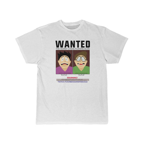Rufus and Dufus Wanted Poster - Men's Short Sleeve Tee