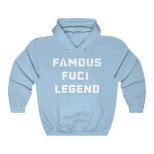 Famous F*cking Legend Unisex Heavy Blend™ Hooded Sweatshirt (white letters)