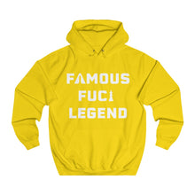 Euro Version, Famous F*cking Legend Unisex Hoodie (white letters)