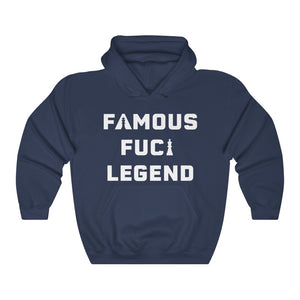 Famous F*cking Legend Unisex Heavy Blend™ Hooded Sweatshirt (white letters)