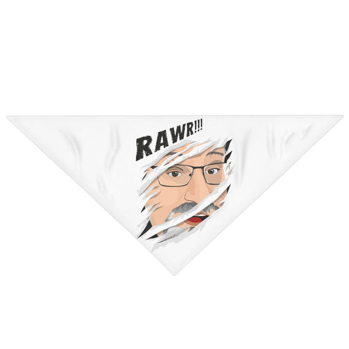 Pet Bandana -- Rawr!